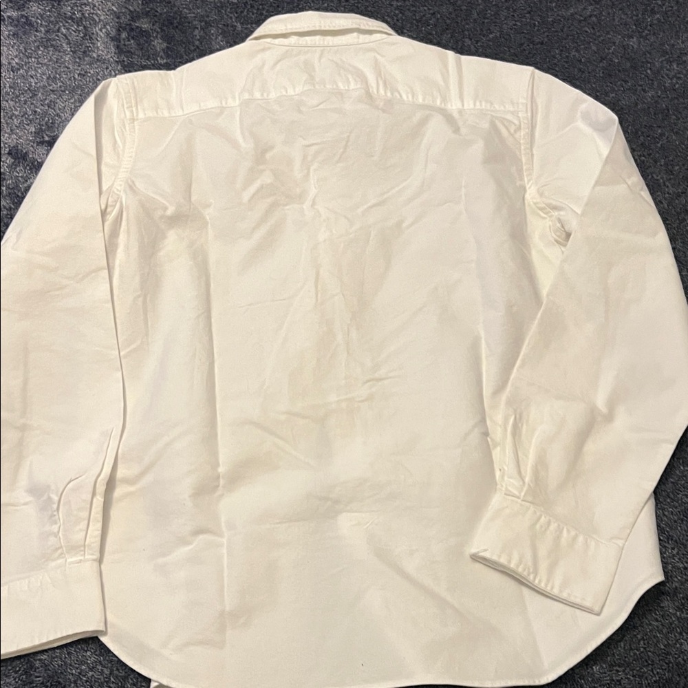 Polo by Ralph Lauren Men's Cream Button Down Shirt - Picture 5 of 5